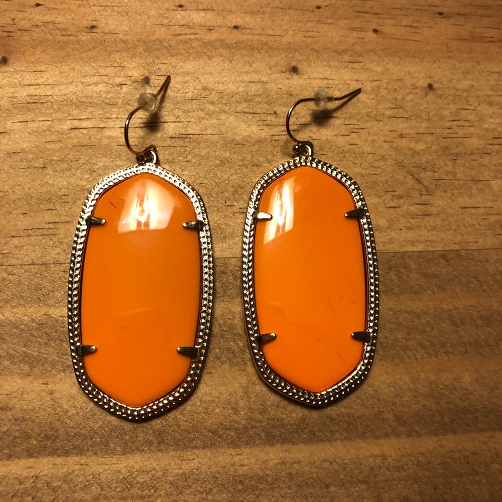 Kendra Scott Danielle’s in Gold and Orange